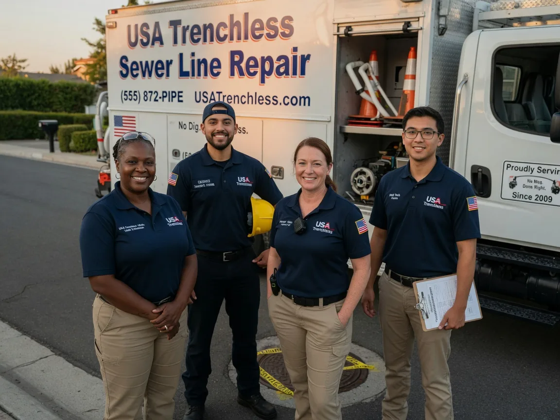 Sewer Line Repair company in Hammon, OK